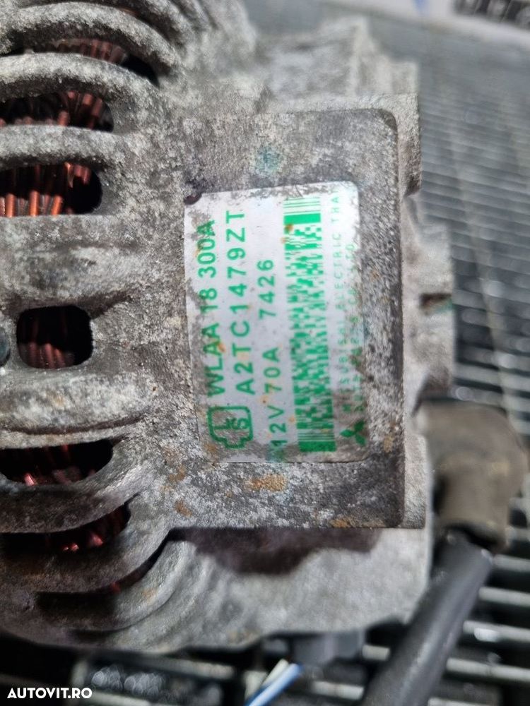Alternator Ford Ranger II 2.5 D 2006 - 2011 143CP 2499CC WLAA (1017) Diesel A2TC1479ZT - 2