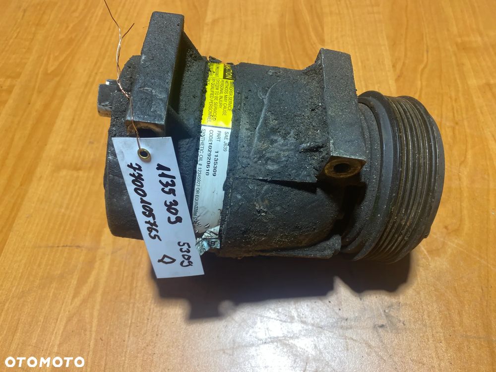 KOMPRESOR SPRĘŻARKA KLIMATYZACJI RENAULT SCENIC 1135309 5309
