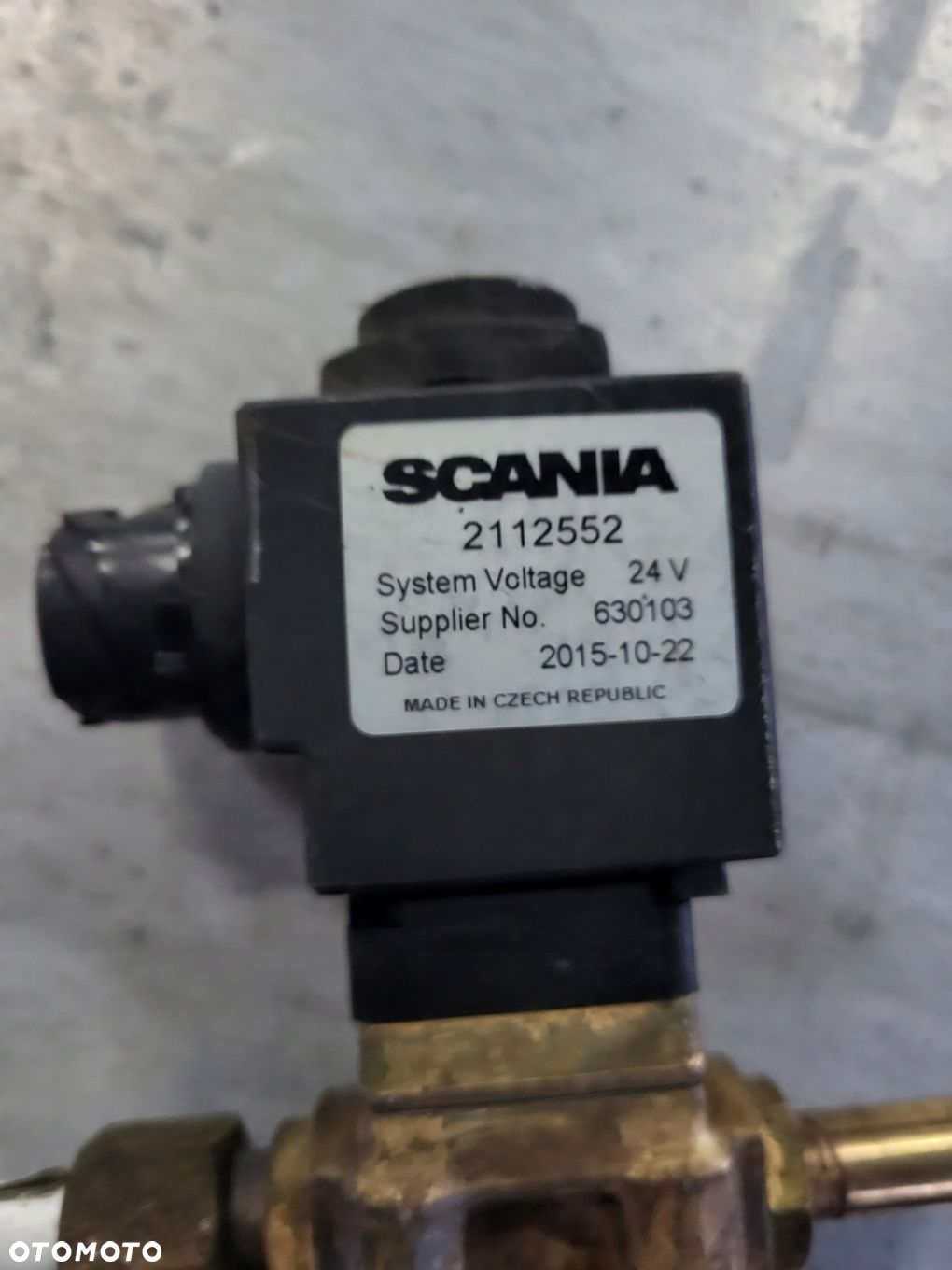 Zawór Elektrozawór Podgrzewacz Wody Scania R Euro 6 2112552 - 5