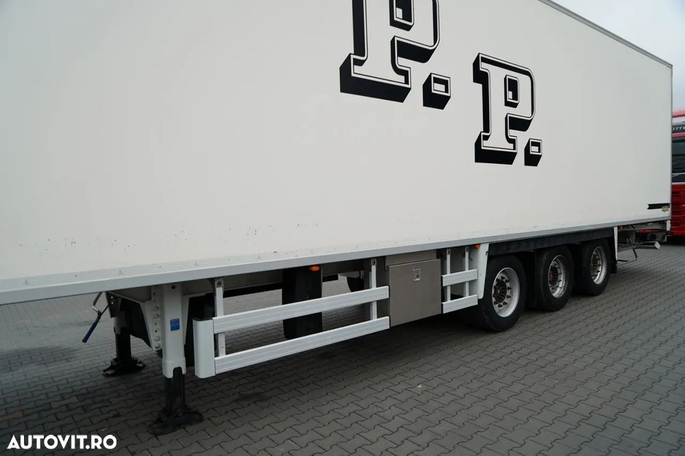 Chereau REFRIGERAT / VECTOR TRANSPORT 1950MT / DOPPELSTOCK / MULTITEMPERATURĂ / 2 AXE RIDICABILE / SAF / IMPORTAT - 10