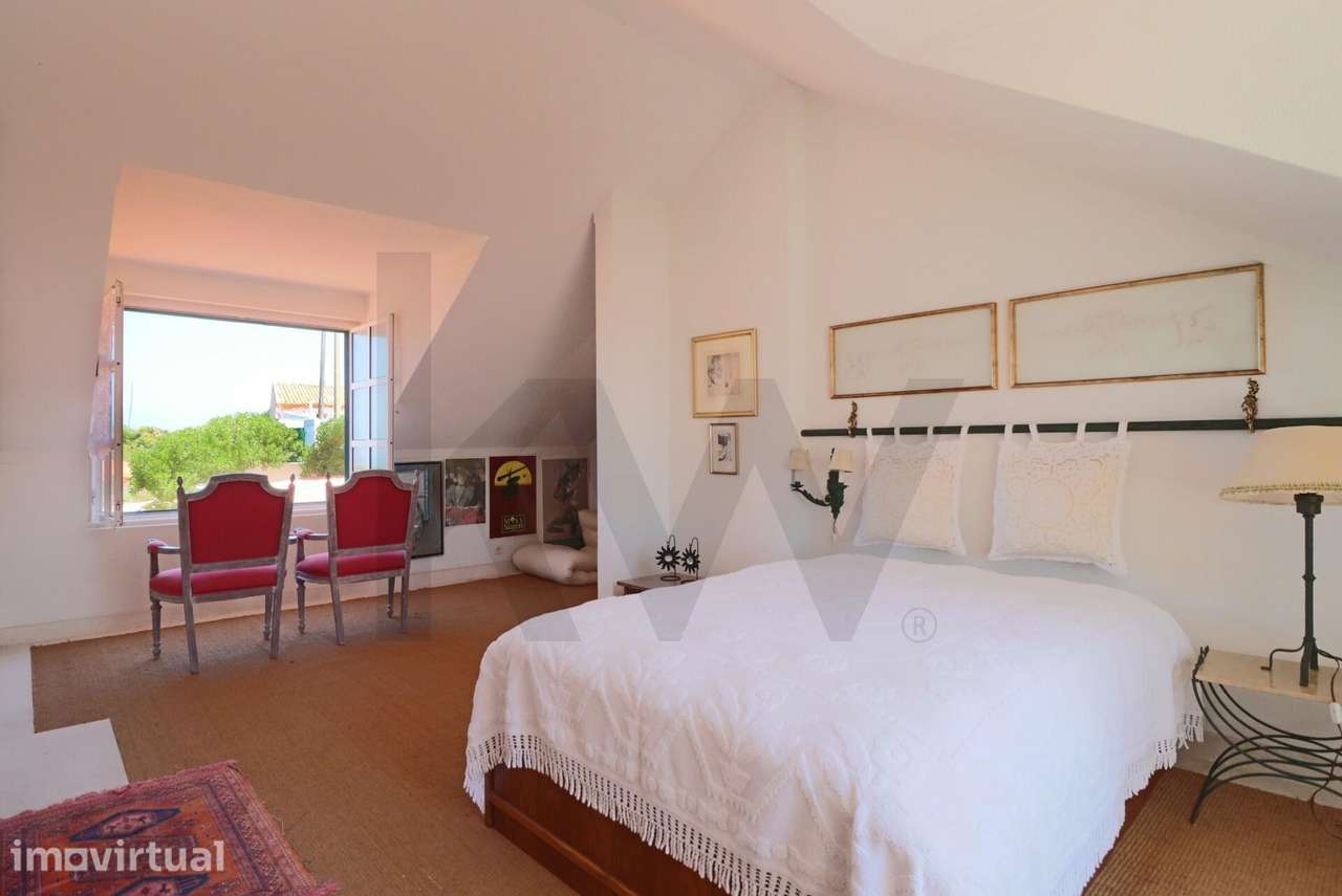 Apartamento de Charme  com Vista Mar para Arrendamento nas Azenhas do - Grande imagem: 5/33