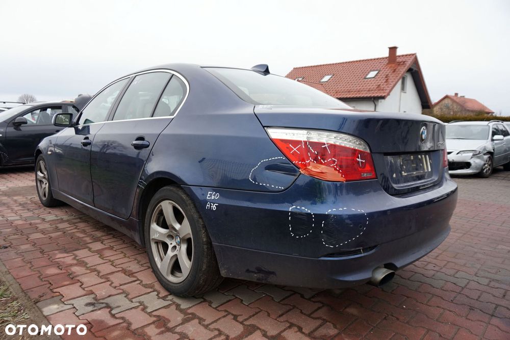 BMW 5 E60 LIFT LCI SEDAN 2009 A76 2.0 D N47D20A 177KM GS6-37DZ NIEBIESKI TIEFSEEBLAU na części - 4
