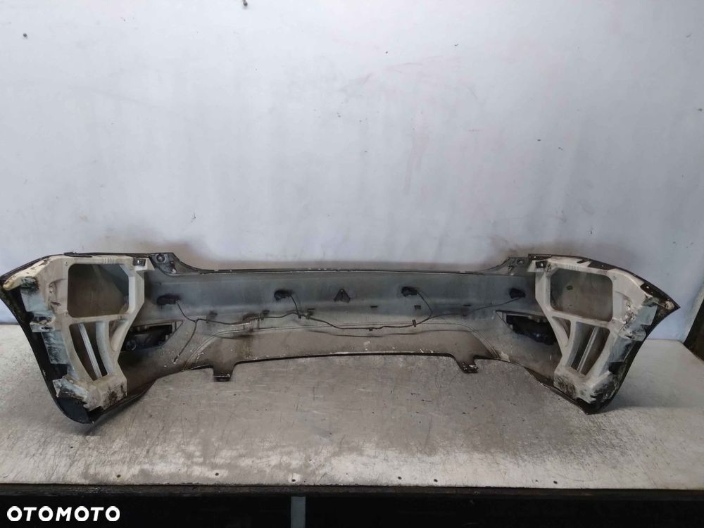 ^ ZDERZAK TYŁ TYLNY FORD FOCUS MK.2 2 II LIFT FL F3 CZARNY PDC CZUJNIKI - 4