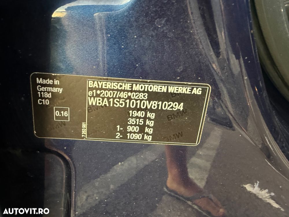 BMW Seria 1 118d Aut. Sport Line - 21