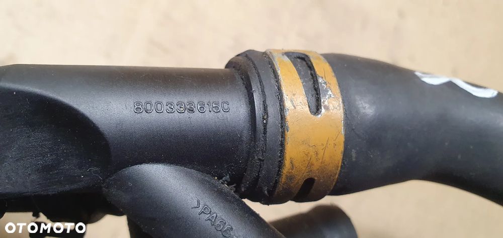 Obudowa termostatu termostat przewód wąż Renault Scenic II 1.9 DCI - 9