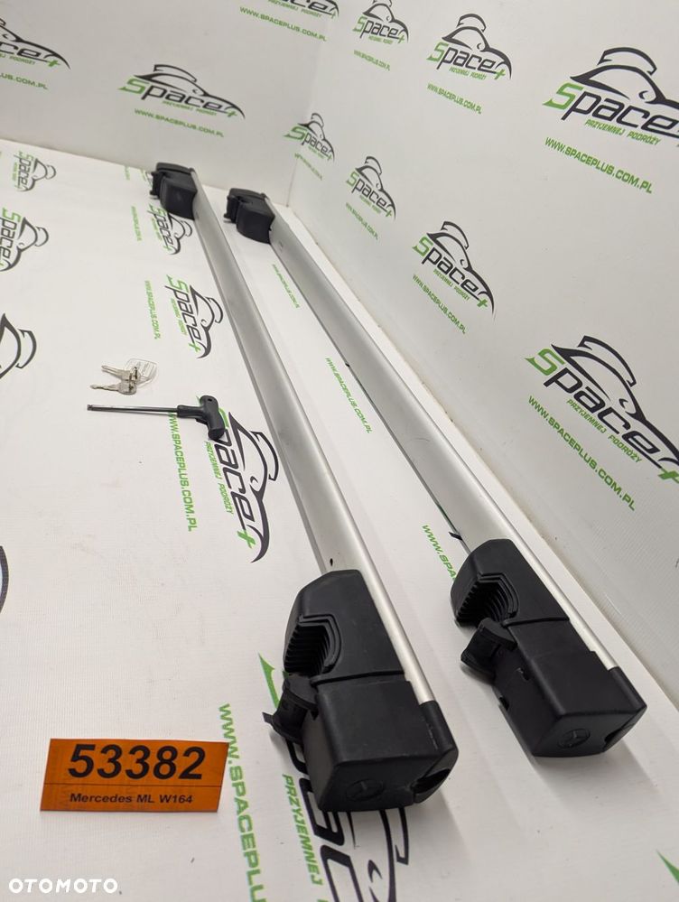 Bagażnik dachowy bazowy belki poprzeczki Mercedes ML W164 - 7