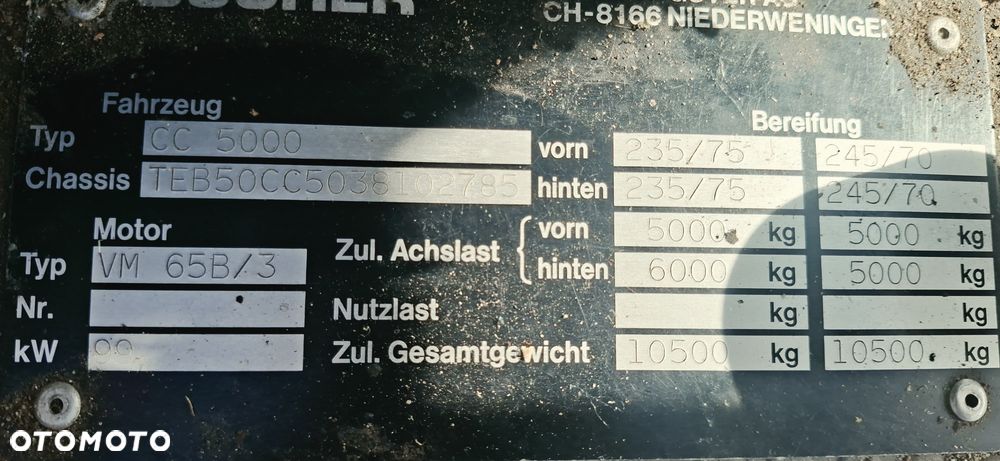 Bucher CC500 silnik  vm65b/3 99kw - 11