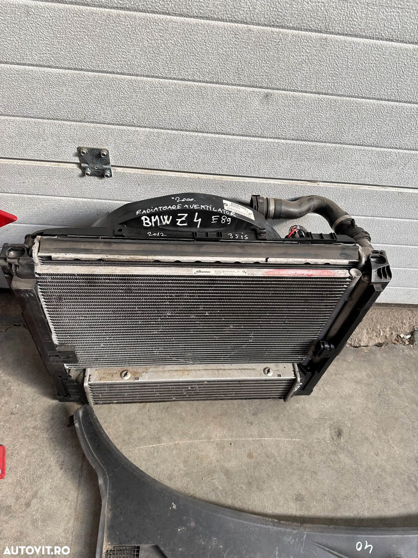 Pentru BMW Z4 E89 3.5 iS an 2009-2016, radiatoare ,ventilator, balamale capota, filtru aer - 4