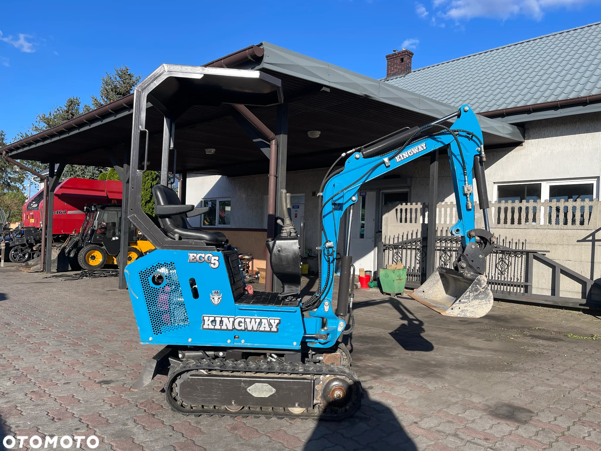 Kingway Minikoparka Kingway ECO 5 RS XN10 Rok 2023 Jak nowa Mini Koparka PEŁEN OSPRZĘT W CENIE - 5