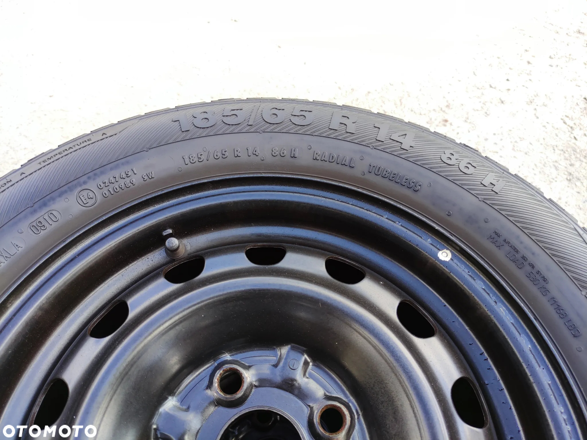 4x100 Felgi Stalowe Stal 14 Koła Letnie Lato HYUNDAI I10 GETZ ACCENT KIA RIO PICANTO MAZDA 323 DEMIO 2 SUZUKI BALENO TOYOTA YARIS COROLLA Legnica ALU-RAD 185/65 4,5-6mm - 2