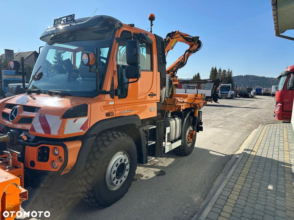 Mercedes-Benz Unimog U423 Kosiarka Mulag MHU 800, MK 1200 - 3