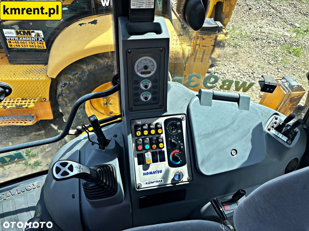 Komatsu WB93R KOPARKO-ŁADOWARKA 2008R. MTH:3807! | JCB 3CX CAT 432 428 CASE 580 590 NEW HOLLAND 110 115 VOLVO BL 71 - 33