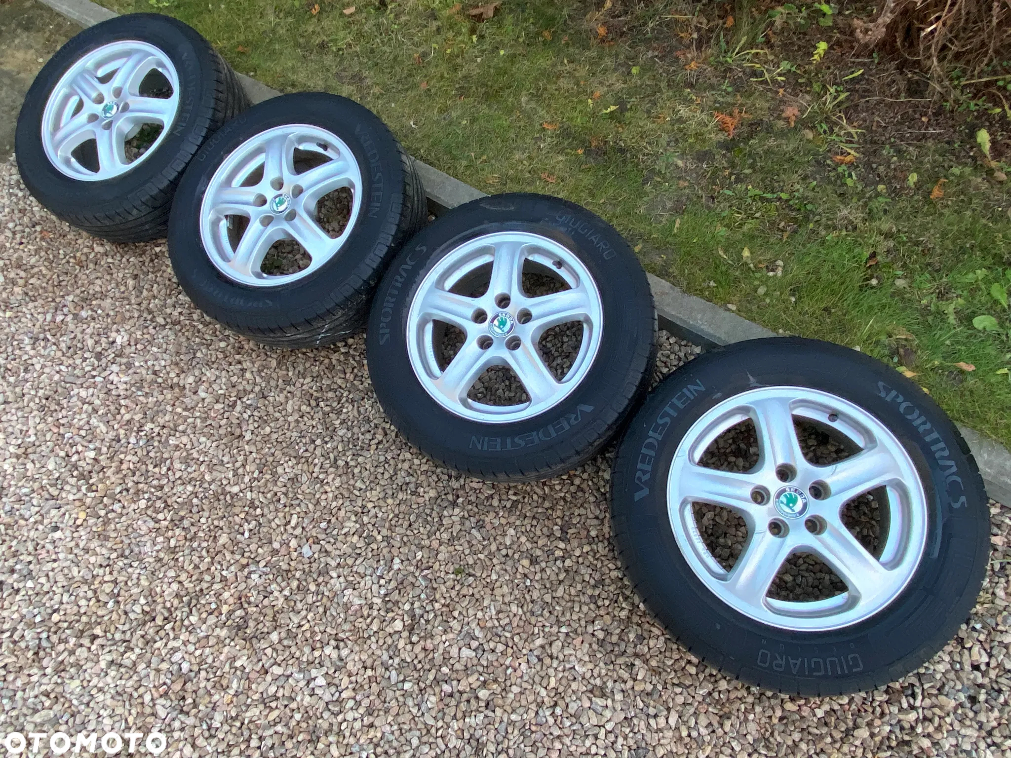 Alufelgi Skoda Octavia Golf Audi 5x100 6Jx15h2 ET38 - 7