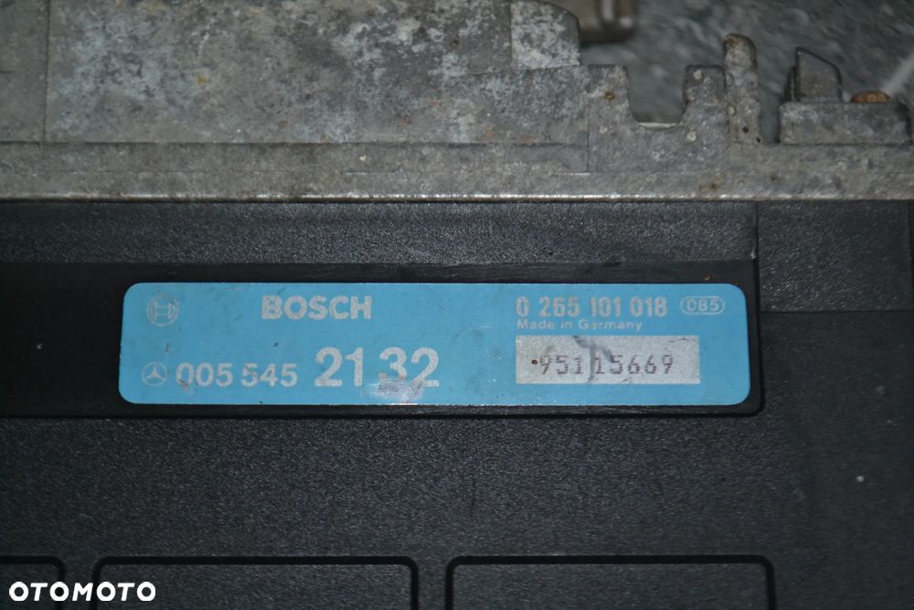 MERCEDES W201 W124 W126 MODUŁ STEROWNIK ABS 0055452132 0265101018 - 3