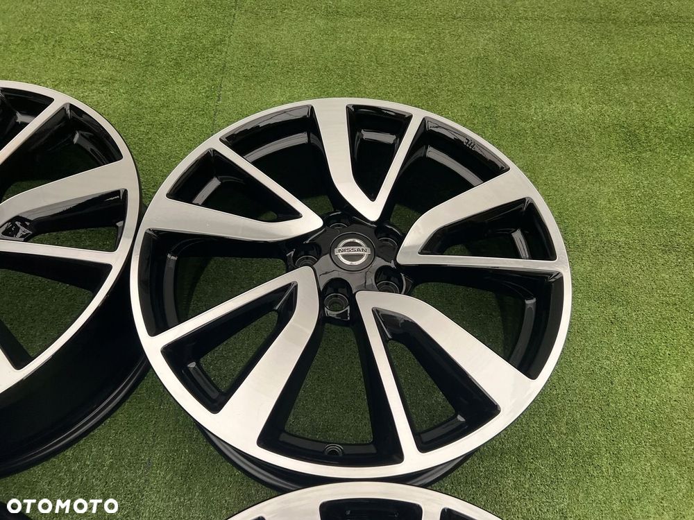 KOMPLET FELG FELGI ALU NISSAN QASHAQAI X TRAIL JUKE 19 ET40 ORYGINALNE - 7