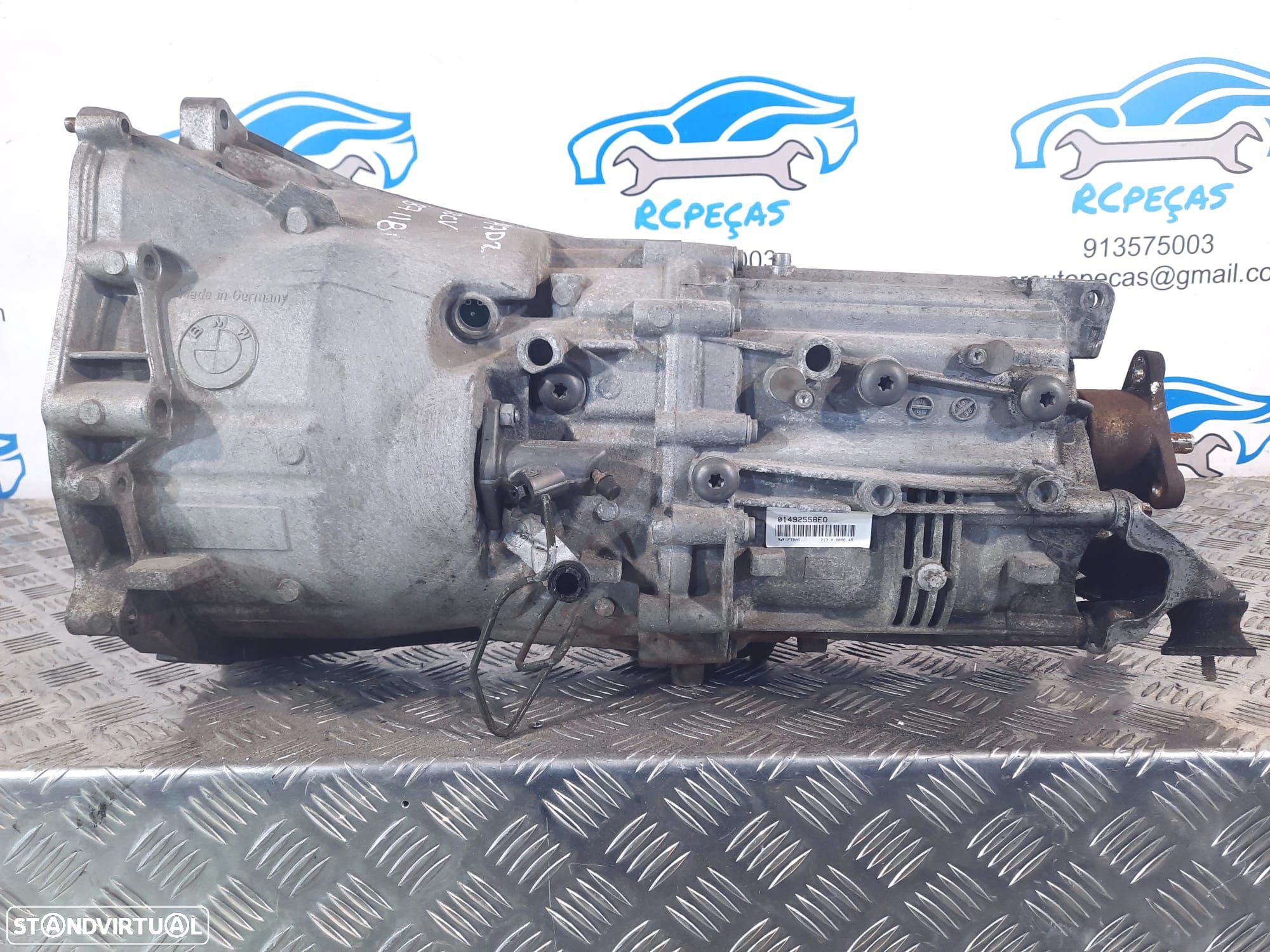 .CAIXA VELOCIDADES MANUAL BMW SERIE 1 E81 118D 2.0D 16V 122CV M47D20 204D4 BEO 23007545386 7545386 GS6-37DZ-TBEO GS637DZ TBEO - 1