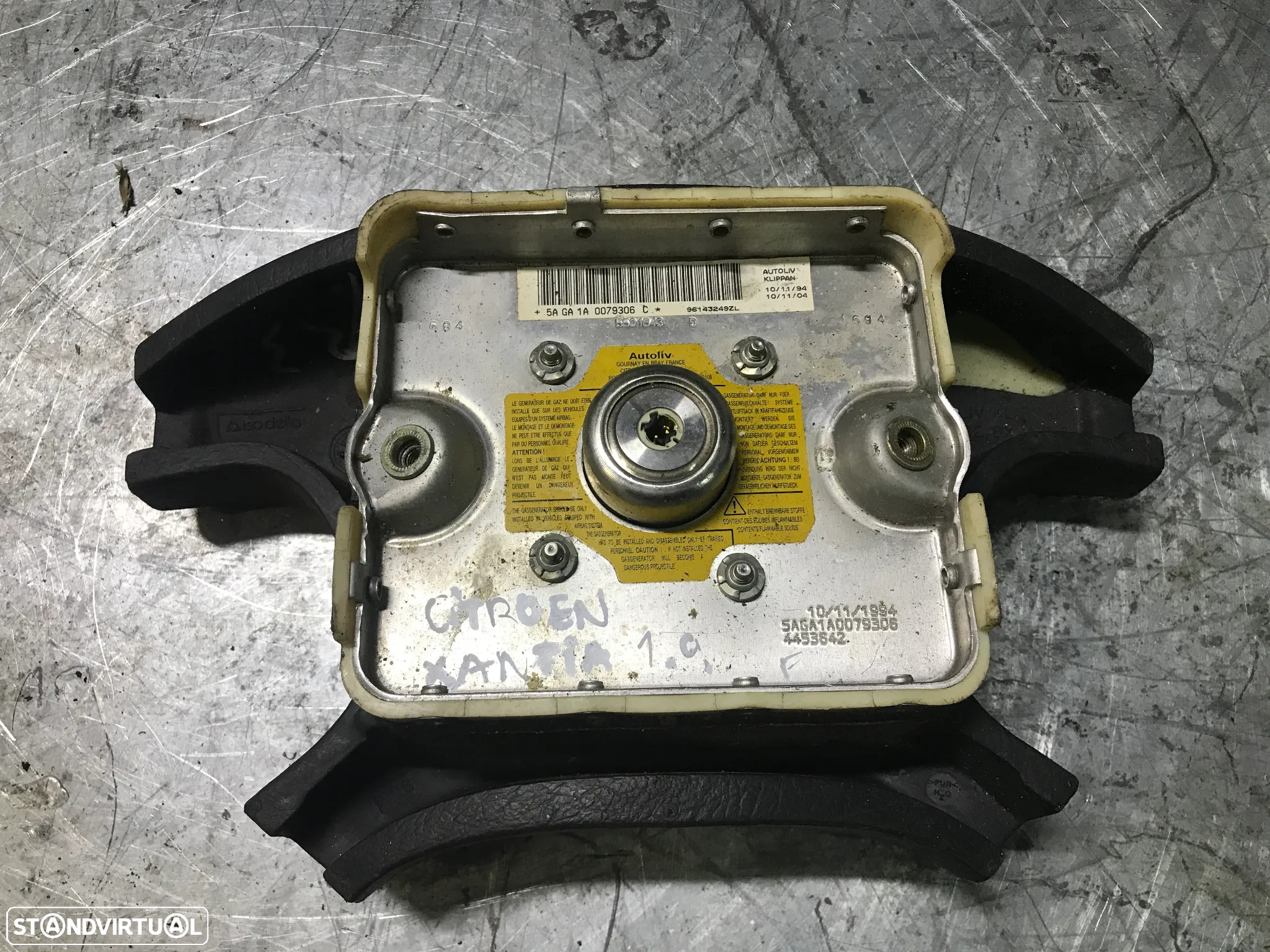 AIRBAG DO VOLANTE CITROEN XANTIA REF. 96143249ZL - 2