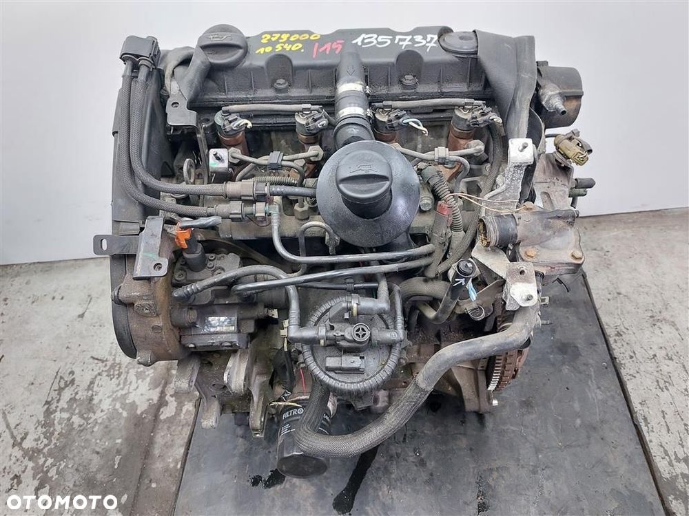 Silnik słupek diesel Peugeot 307 I 2.0 HDI 90 KM KOD:RHY 01-2005 0445010046 - 1