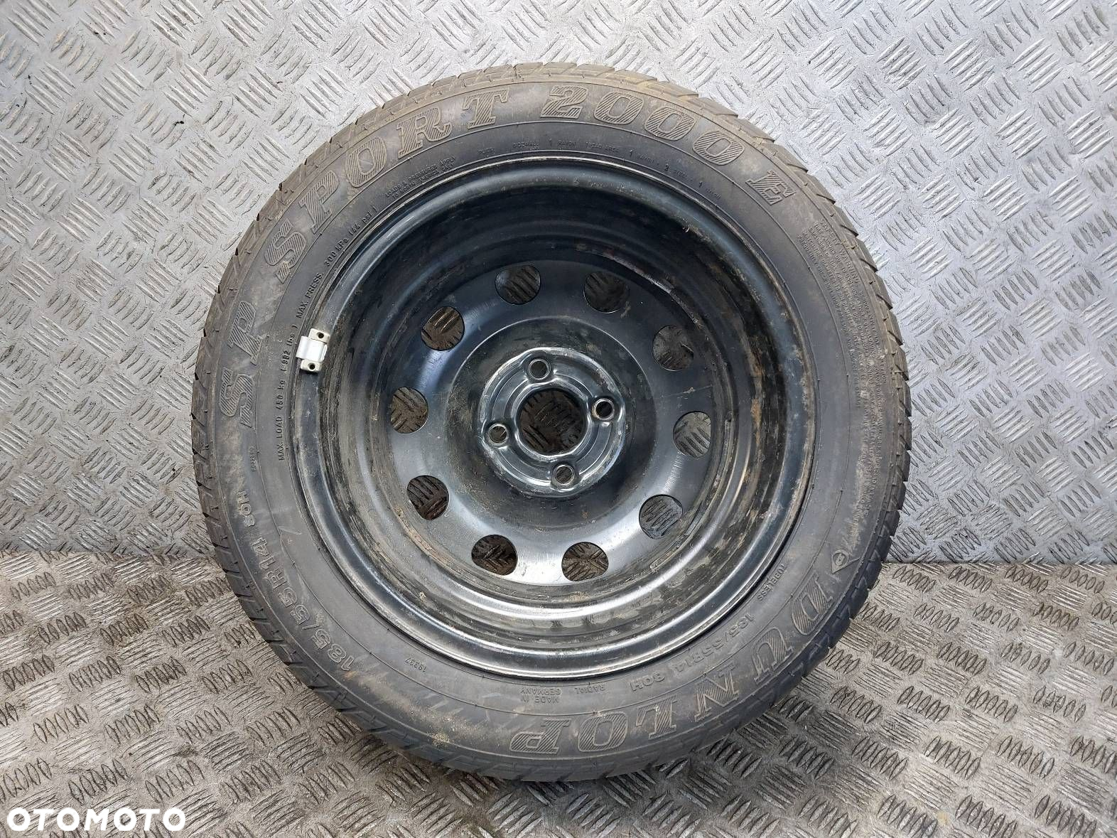 KOŁO OPONA FELGA 4X100 6Jx14 ET43 FI57,1 185/55R14 VW SKODA SEAT - 8