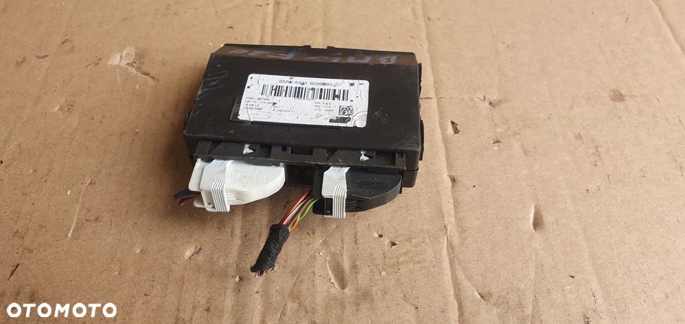 Moduł sterownik klimatyzacji BMW I F20 9296780 - 2