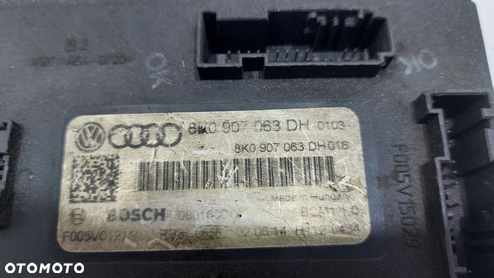 MODUL KOMFORTU AUDI A4 B8 Q5 8K0907063DH SLASK WYSYLKA - 2