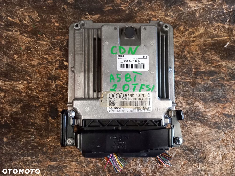 audi a4 b8 a5 8t komputer sterownik silnika 8k2907115af - 1