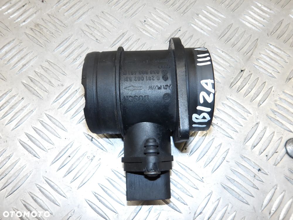SEAT IBIZA III 02-05 HB 3D 1.9TDI PRZEPŁYWOMIERZ 038906461B - 1
