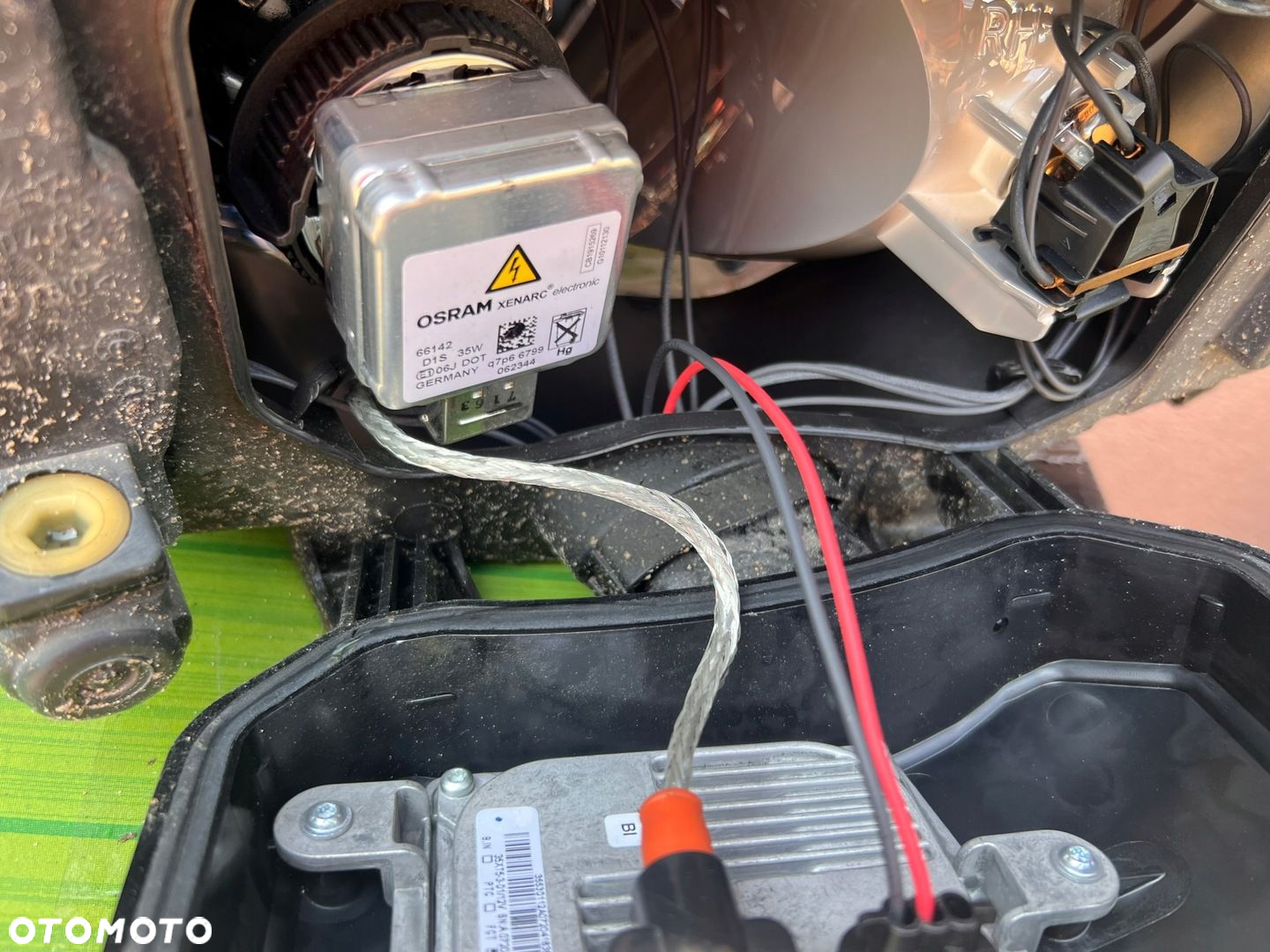 Lampa przednia FORD MONDEO MK4 XENON KOMPLET EUROPA ORYGINALNE - 8