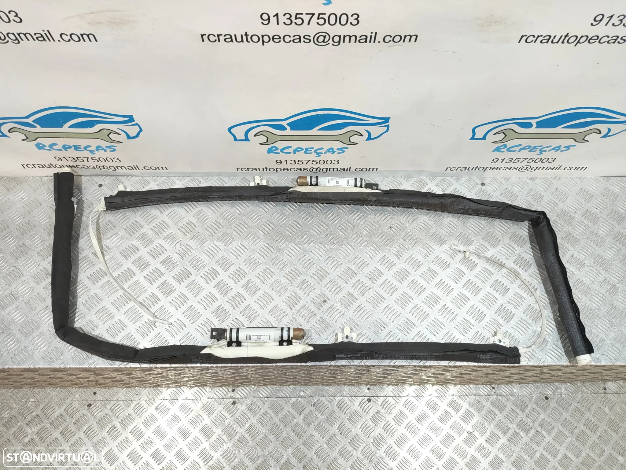 CORTINA CORTINAS AIRBAG RENAULT MEGANE III 3 MK3 FASE 1 GRANDTOUR CARRINHA 985P07779R 985P15305R - 4