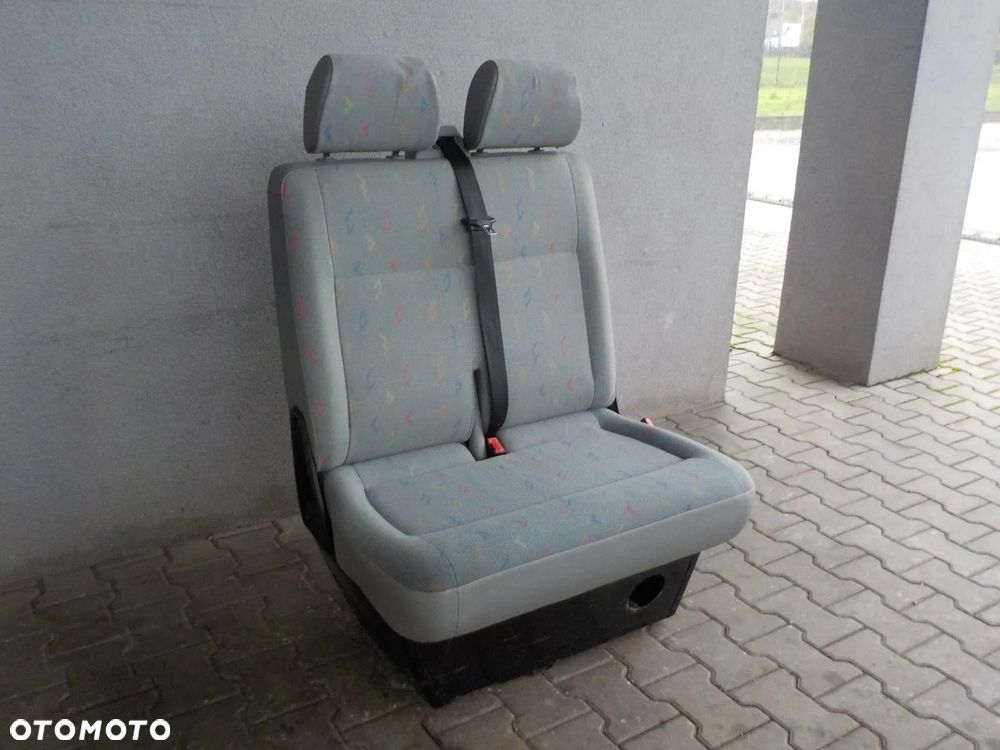 VW T5 FOTEL PODWÓJNY PASAŻERA PRZÓD DWÓJKA INKA