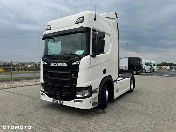 Scania R450/Full LEDY/ KLIMA STACJONARNA/ NAVI/ BAKI 1200L/ Serwis Niemcy