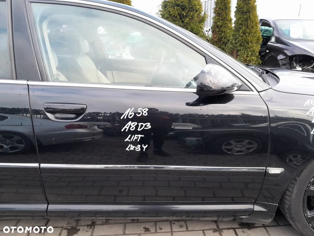 AUDI A8 D3 DRZWI PRAWE PRZEDNIE PRAWY PRZÓD KOLOR: LZ9Y