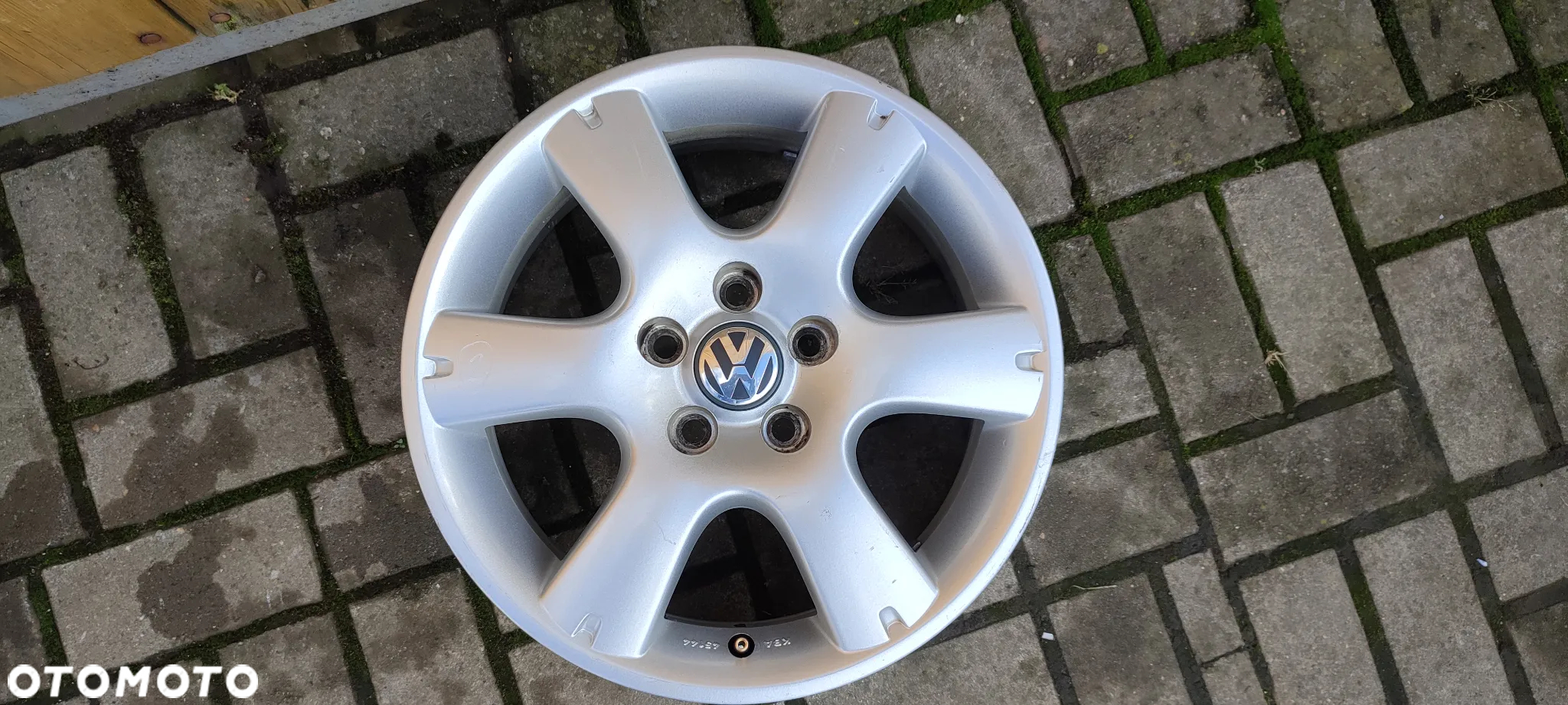 FELGI ALUMINIOWE 5x100 6Jx15 CALI ET 43 6Q0601025N VW POLO IBIZA FABIA GOLF KOMPLET - 3