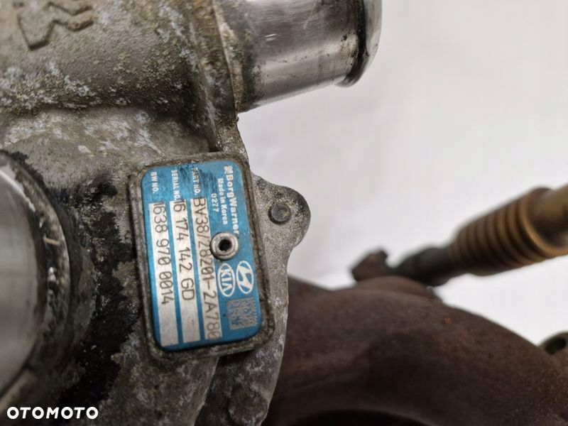 kia ceed 2 ii lift 1.6 crdi turbosprężarka turbina 28201-2a780 - 4