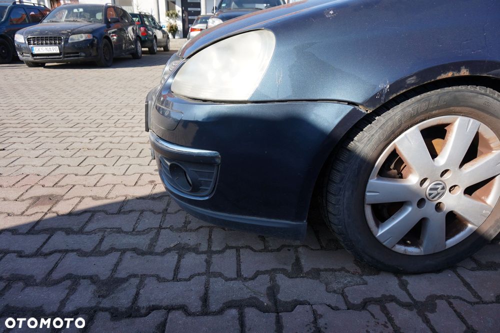 MASKA ZDERZAK BŁOTNIKI LAMPY JETTA V LC5F GOLF V KOMBI VOLKSWAGEN 2005-2011 SZARY PRZÓD KOMPLETNY - 24