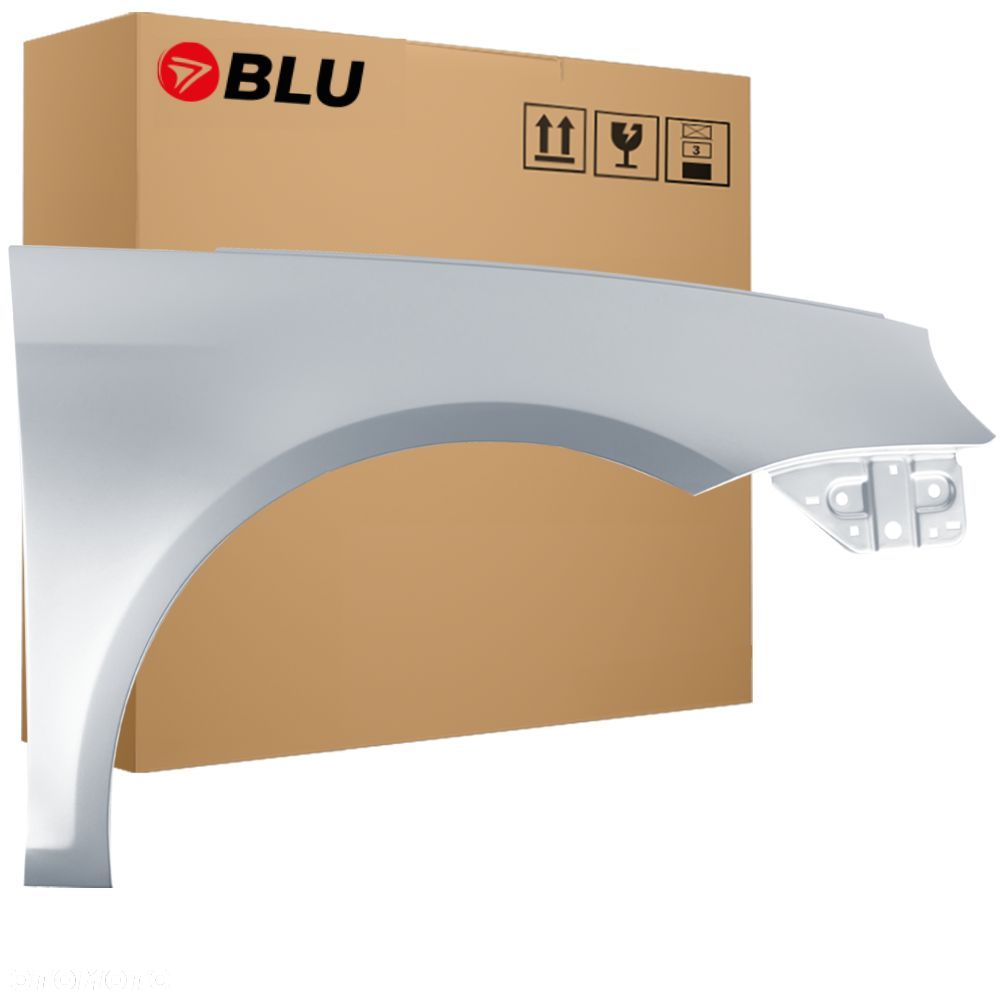 BLU Błotnik VW EOS LK7W prawy srebrny 06-15 przód SilberEssenz - 1