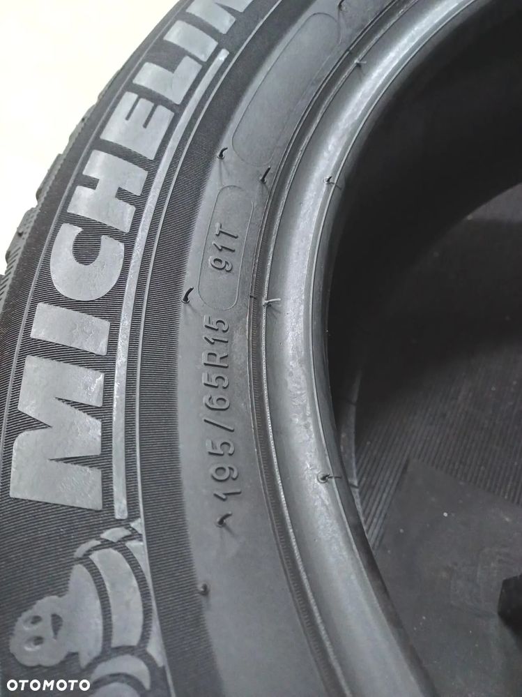 2x 195/65R15 michelin opony zimowe 6,5mm 52384 - 6