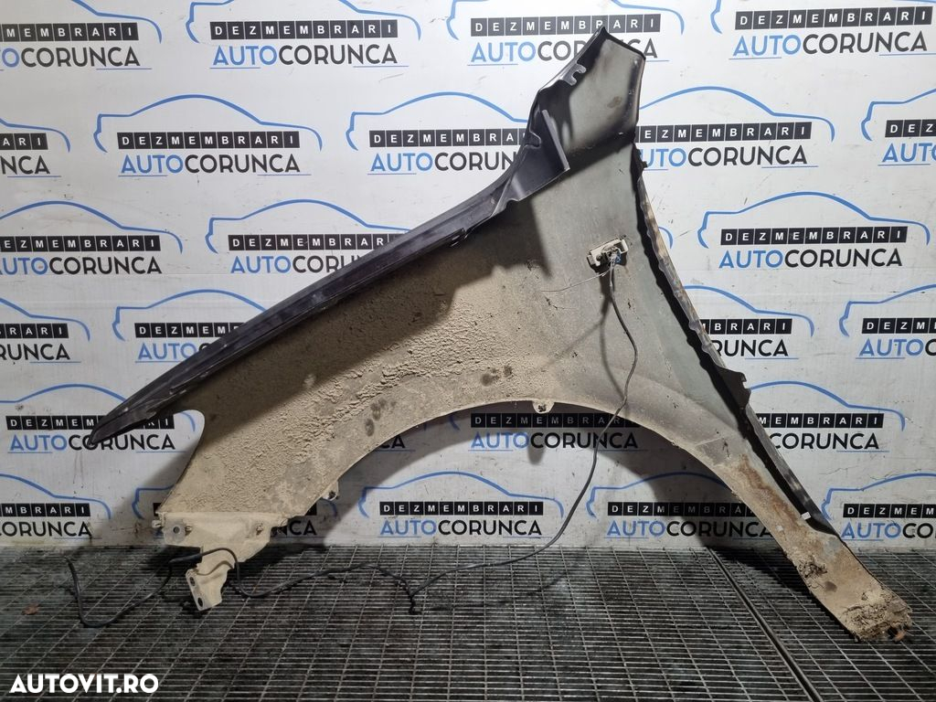 Aripa Dreapta Fata Hyundai Santa Fe 2 2007 - 2012 4 Usi NEGRU (1237) - 4
