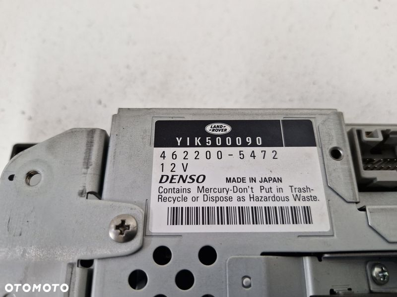 RANGE ROVER L322 EKRAN MONITOR WYŚWIETLACZ NAWIGACJI NAVI YIK500090 - 7