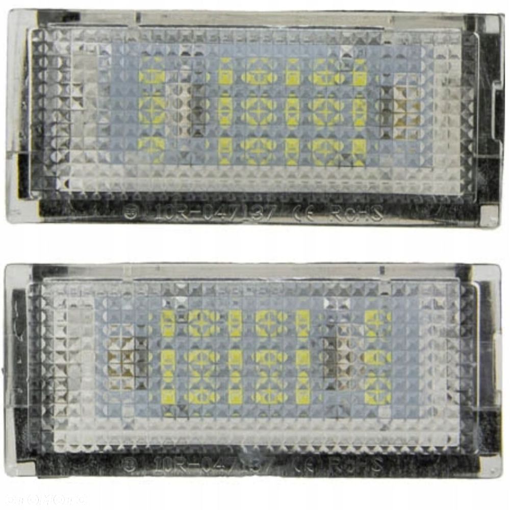 LAMPKI LED PODŚWIETLENIA TABLICY REJESTRACYJNEJ BMW 3 E46 1998 - 2005 - 1