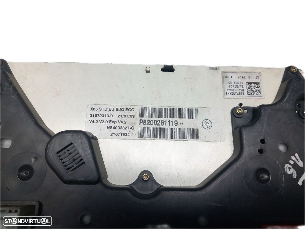 Quadrante Renault Clio Ii (Bb_, Cb_) - 3