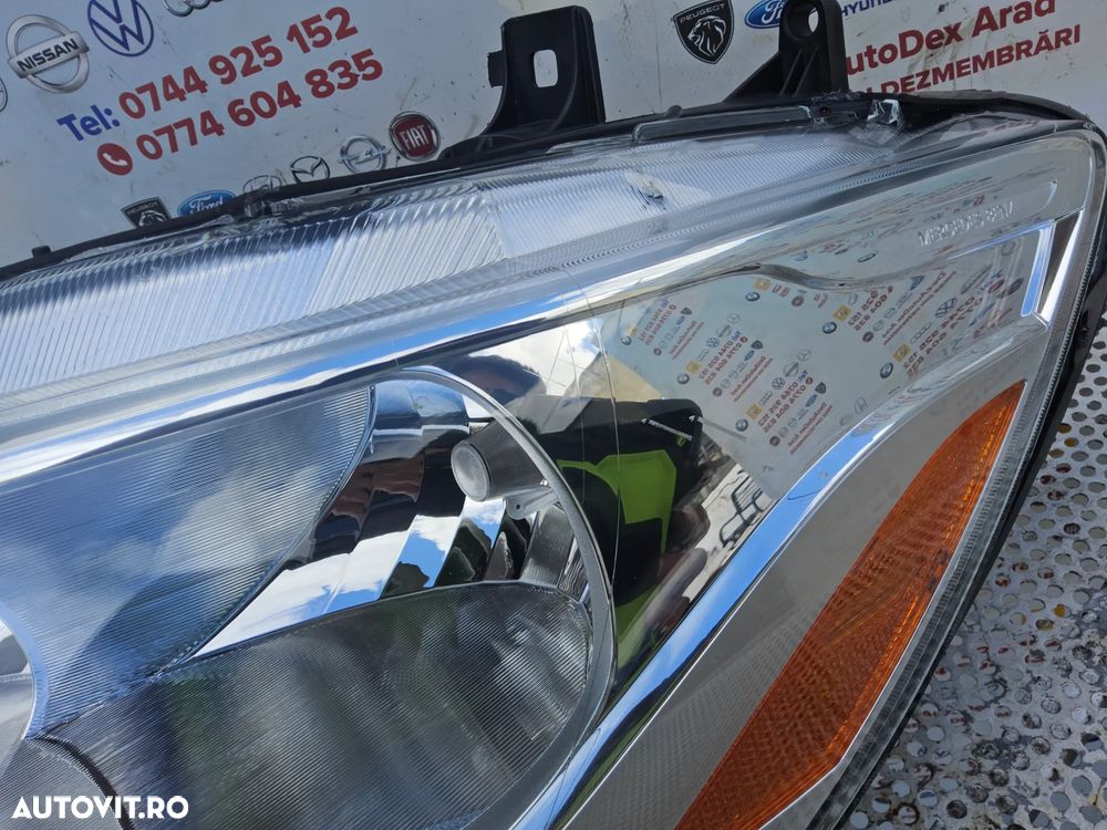 Far Mercedes Sprinter w907 faruri stânga Sprinter w910 cu defect cod a9109060400 - 3
