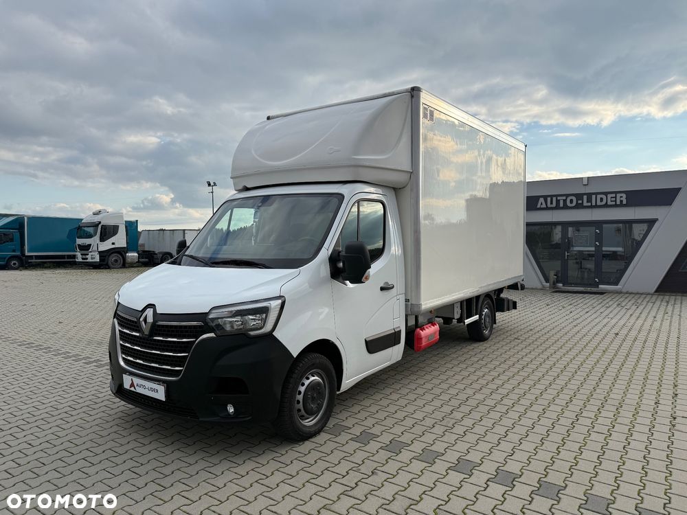 Renault MASTER 165 / KONTENER + WINDA / B. DRZWI / TYŁ NA PODUSZKACH / STAN BDB / / / - 1