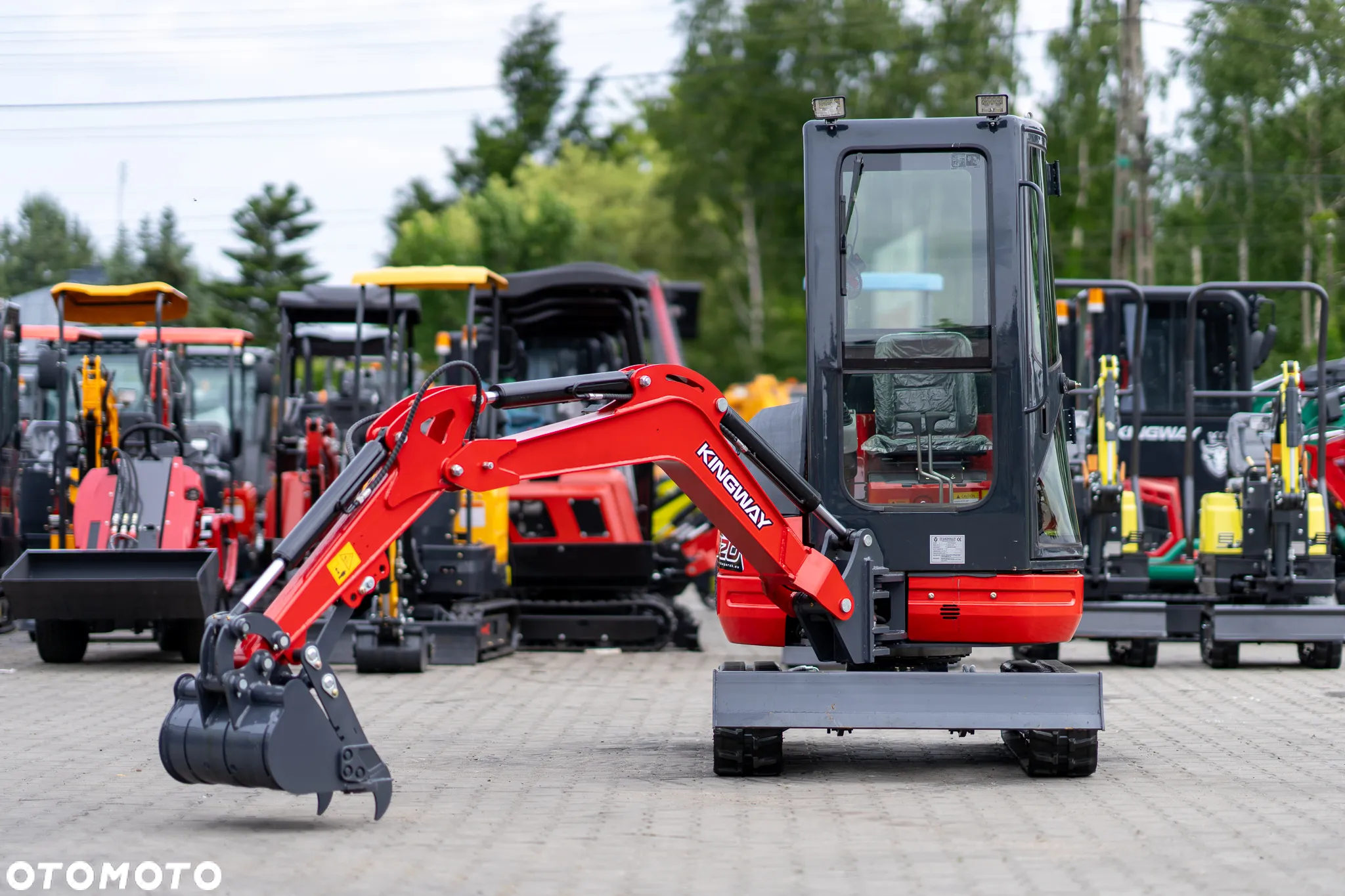 Kubota Kingway Engine KUBOTA SV20 Ramię SKR 22KM 3cyl 2000kg - 29