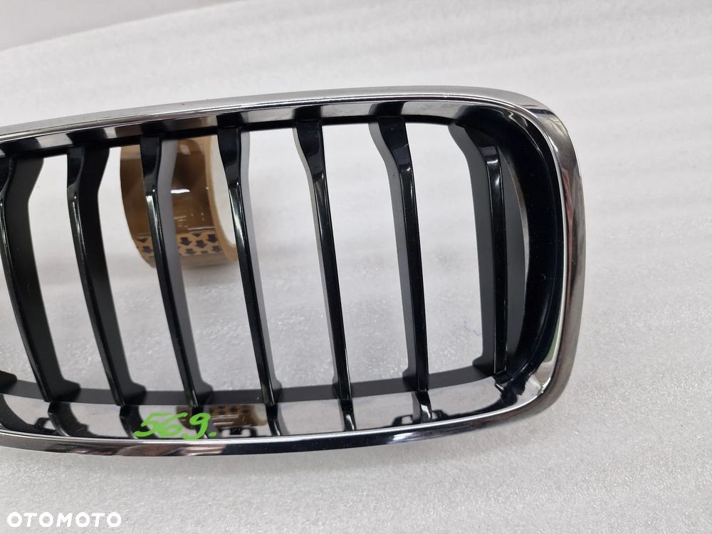 BMW 4 F32 / F33 / F36 SPORT 13- PRAWA NERKA / ATRAPA / GRILL PRZEDNI PRZÓD , NR 7294818 , NR AUKCJI GL569 - 5