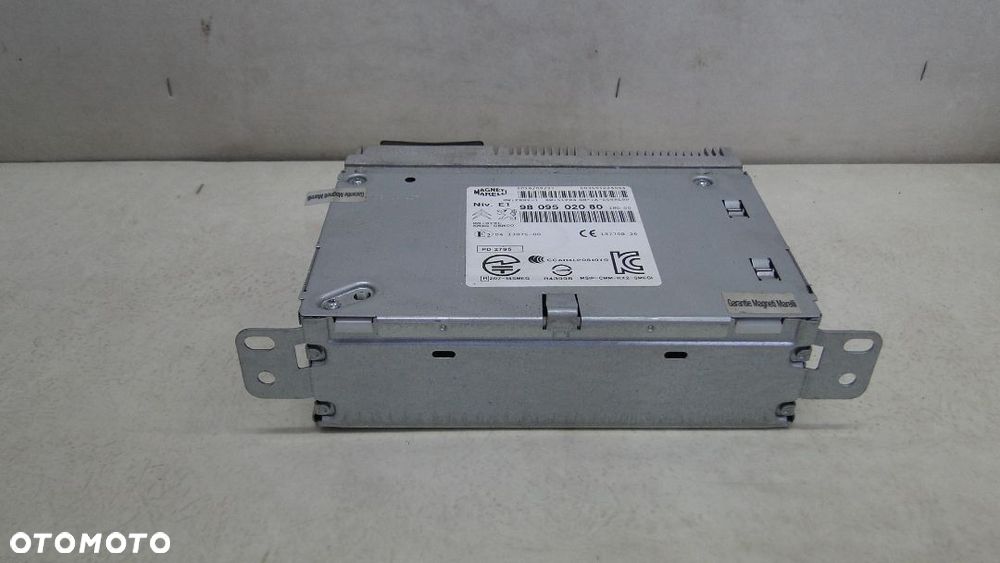 PEUGEOT 208 2008 RADIO CD MODUŁ CZYTNIK NAWIGACJA