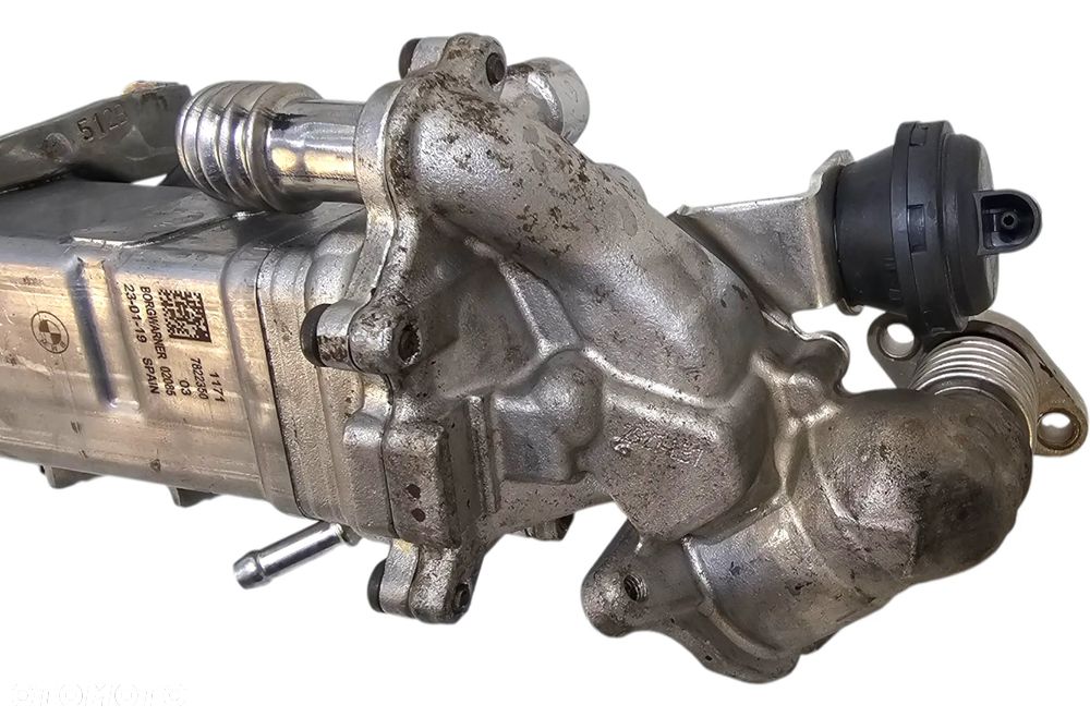 BMW F20 F22 F30 F36 F07 F10 E84 F25 E71 CHŁODNICA SPALIN EGR N47N 7822350 - 10