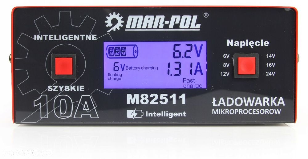 Prostownik akumulatorowy Mar-pol M82511 10 A - 5