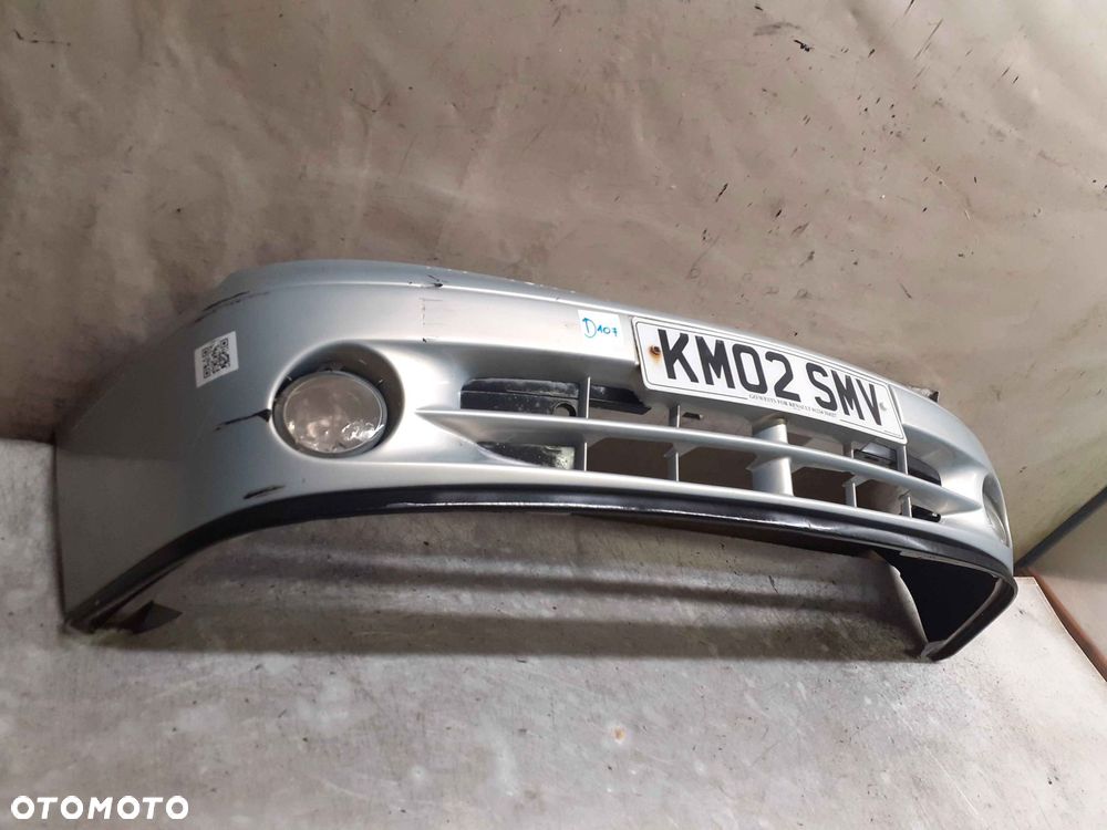 ^ ZDERZAK PRZÓD PRZEDNI RENAULT MEGANE 1 I CABRIO BŁĘKITNY MORSKI HALOGENY - 3