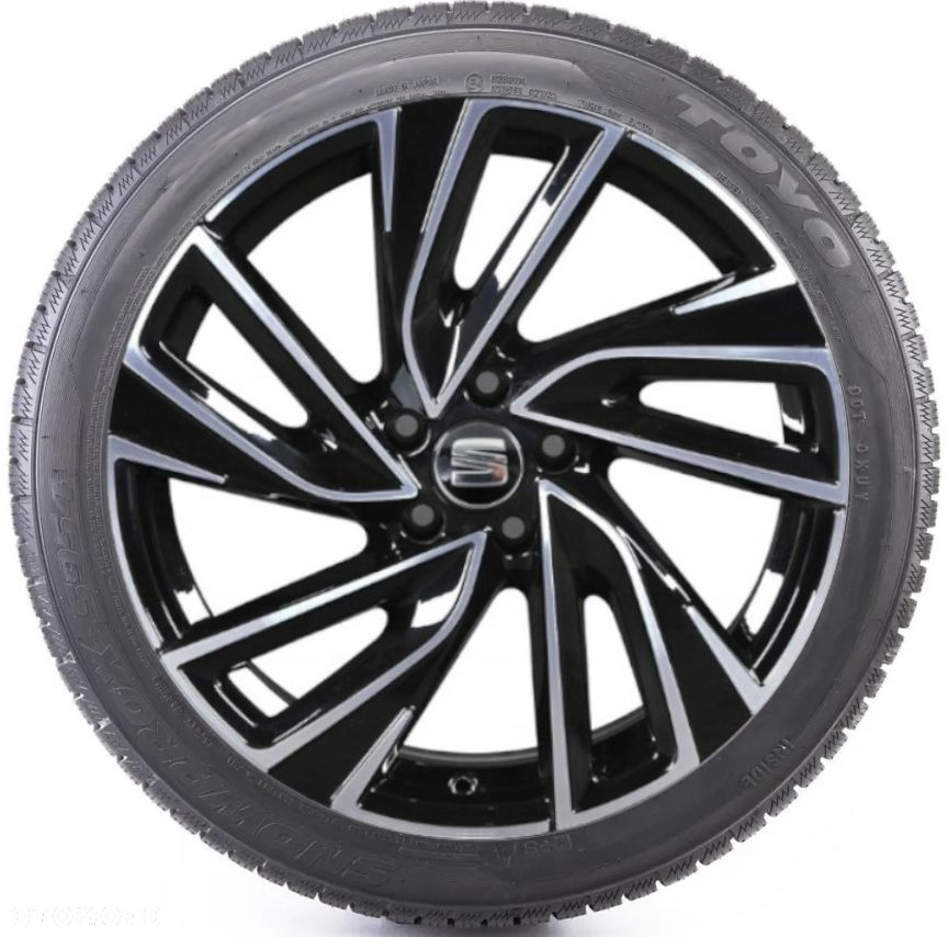 KOŁA ZIMOWE 19" 5X112 SEAT LEON TOYO 235/35/19 ZIMA NOWE - 2
